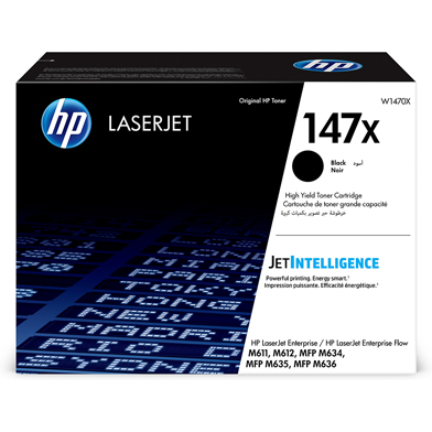 HP 147X Black LaserJet Toner Cartridge (25 200 pages)